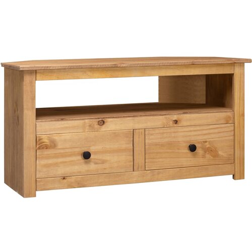 VidaXL Kutni TV ormarić od borovine 93x49x49 cm Panama Range Slike