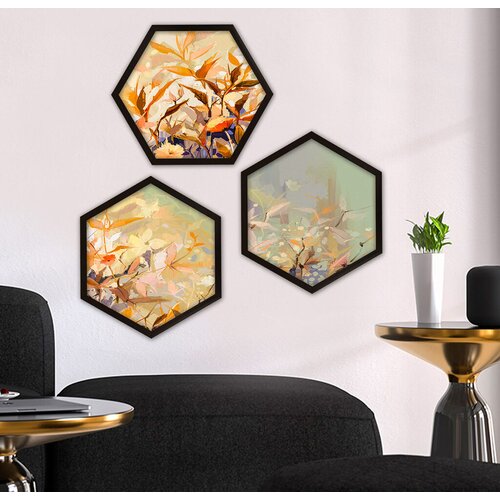 Wallity Uokvirena slika 6GEN1896713962, 35x35 cm, 3 dijela Cijene