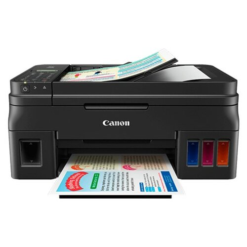 Canon PIXMA G4400, CISS, print/scan/copy/fax, A4, 4800x1200dpi print, 8.8ppm/5ppm, 600x1200dpi scan, USB/Wi-Fi all-in-one štampač Slike