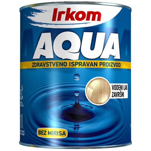 Irkom Aqua lak bezbojni završni saten 0,70l Cijene