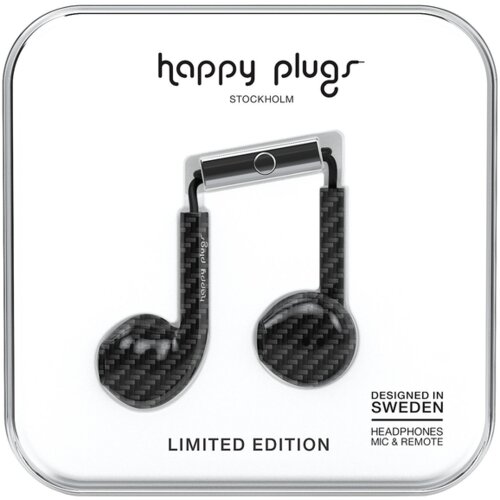 Happy Plugs Earbud Plus slu&scaron;alice, Carbon Fiber Cijene