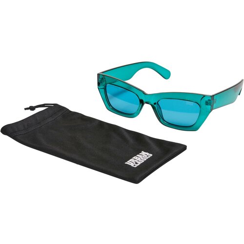 Urban Classics Accessoires Sunglasses Venice transparentwatergreen Slike