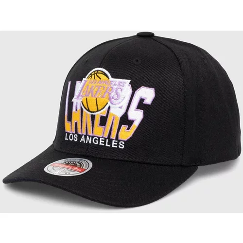 Mitchell & Ness Kapa sa šiltom s dodatkom vune NBA LOS ANGELES LAKERS boja: crna, s aplikacijom