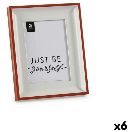  Okvir za sliku Kristal Crvena Bijela Plastika (2 5 x 24 x 19 cm) (6 kom.) Cijene