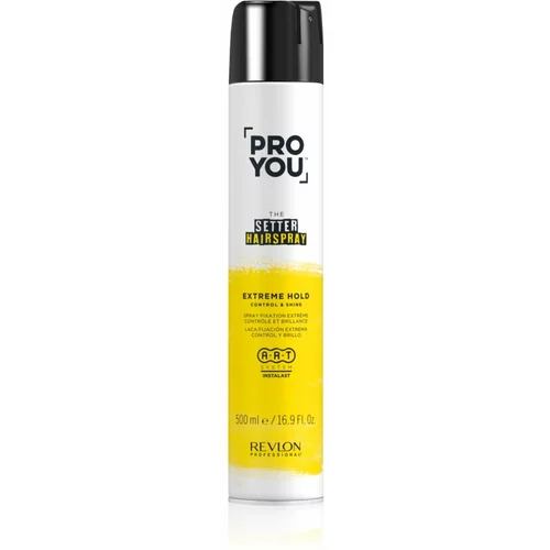 Revlon Professional ProYou™ the setter hairspray extreme hold lak za lase z izjemno močno fiksacijo 500 ml