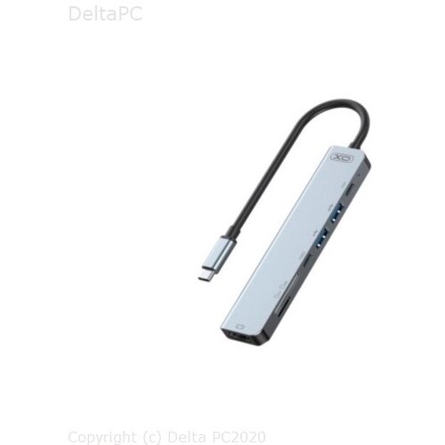 XO HUB008 usb Type-C Multi-hub 7in1 Slike