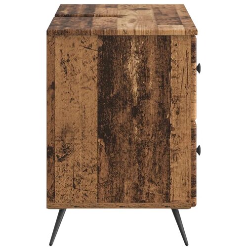  Kupaonski ormarić za sudoper BREDA Staro drvo 82 x 41 x 59 cm - Staro drvo Slike