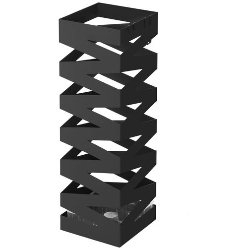  Stalak za ki&scaron;obrane LUC16B, crni, metalni, 49 cm Cijene