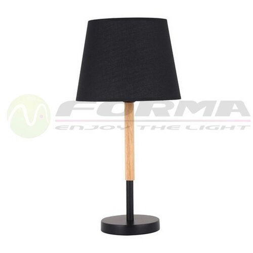  stona lampa F7125-1T bk+wd Slike