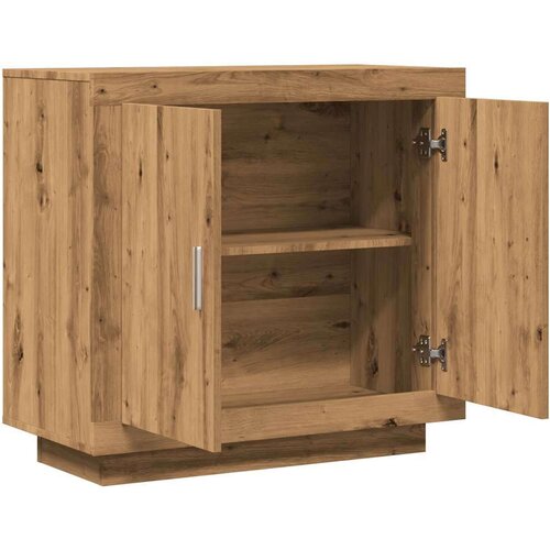 VidaXL Komoda Artisan hrast 80x40x75 cm izrađeno drvo Slike