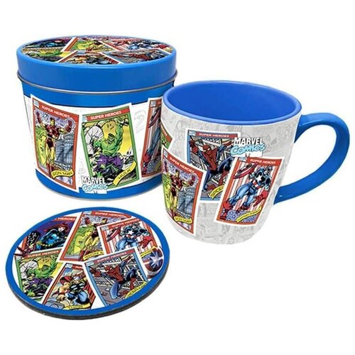 Pyramid Gift Set - Marvel Retro - Šolja & Podmetač Cene