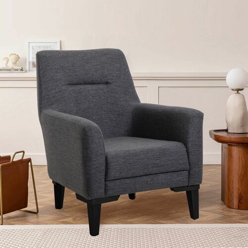 Atelier Del Sofa liones-s - anthracite anthracite wing chair Slike