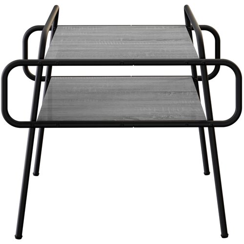  Stolić za kavu Siva Sonoma 60 x 60 x 51 cm Konstruirano drvo Slike