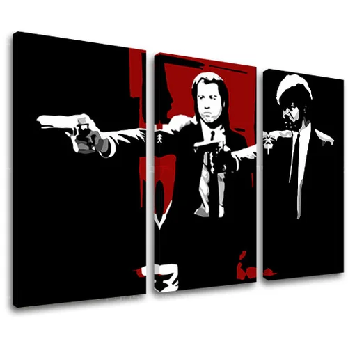 Pop Art Slike  pulp fiction 3-dijelna pulp5 ( slike)