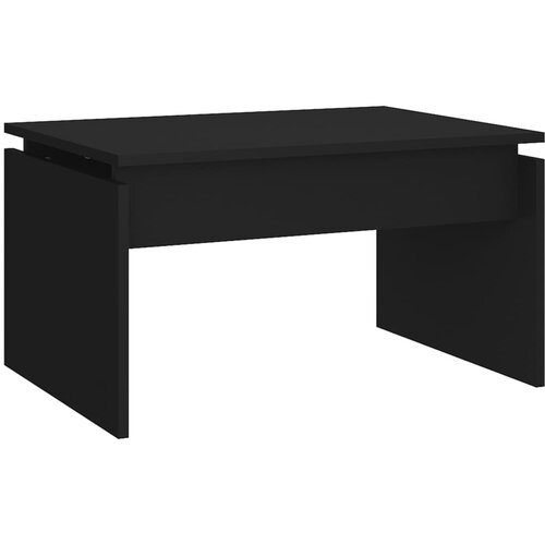 Maison Chic Klubska mizica - kavna mizica - Nizka mizica črna 68x50x38 cm iverna plo&amp;scaron;ča, (21754195) Slike