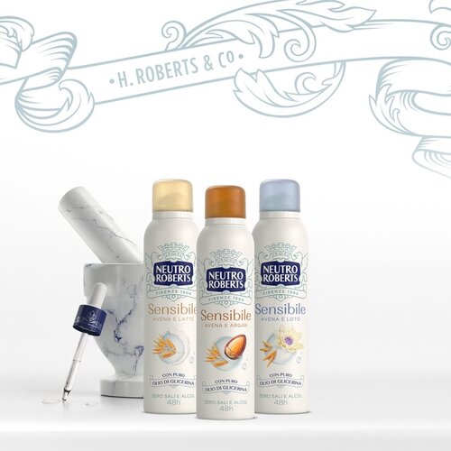 Neutro Roberts Avena e Argan dezodorant v pr&amp;scaron;ilu z 48-urnim učinkom 50 ml Slike