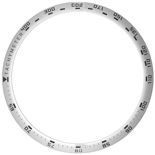 INF eleganten srebrn okvir s črnimi oznakami za gtr 47mm, (22076792) Cene