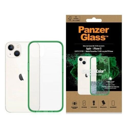 PanzerGlass ANTIBAKTERIJSKI OVITEK PANTERGLASS CLEARCASE ZA IPHONE 13 14 15 MILITARY GRADE, (20637048) Cene