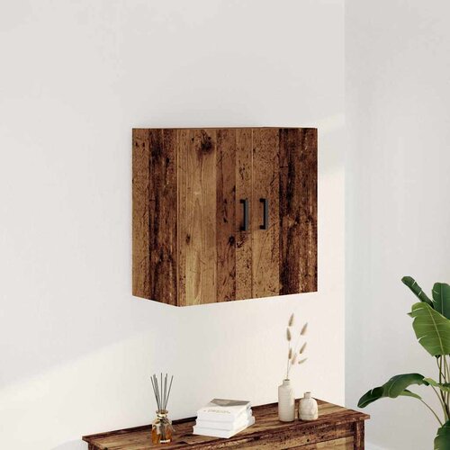  Zidni ormarić boja staro drvo 60x31x60 cm od konstruiranog drva Slike