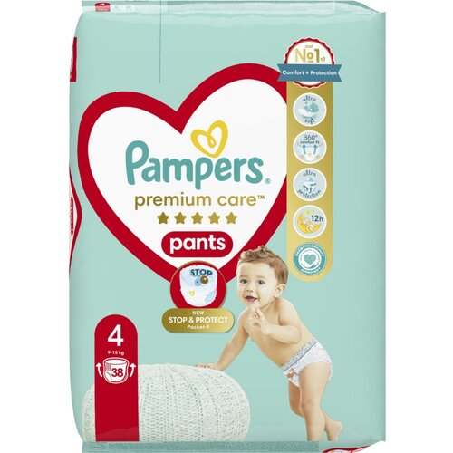 Pampers Premium Care Pants Maxi Size 4 jednokratne pelene-gaćice 9-15 kg 38 kom Cijene