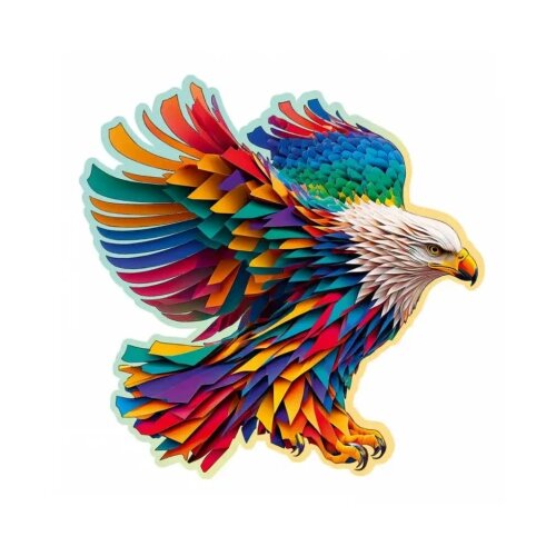 WOODEN CITY bright eagle wooden puzzle l (250 pieces) Cene