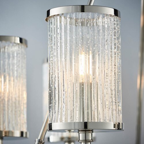  Endon 74128 - Luster na lancu EASTON 6xE14/6W/230V sjajni hrom Slike