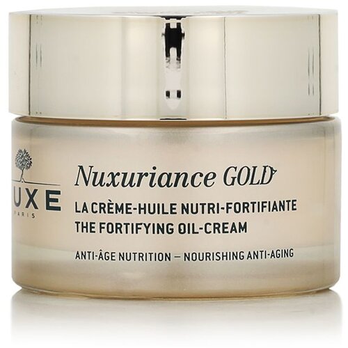 Nuxe nuxuriance gold nutri-fortifying oil-cream regeneracijska krema proti staranju za suho kožo 50 ml za ženske Slike