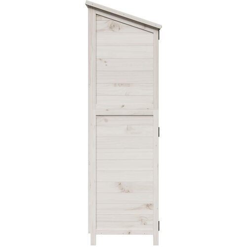  Vrtna &amp;Scaron;upa Bijela 106 x 56 x 176,5 cm Konstruirano drvo Slike