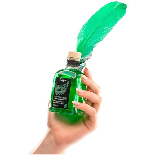 Orgie Set za masažo z ustnicami - Apple, 100 ml Slike