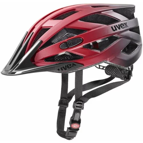 Uvex I-VO CC Red/Black Matt 56-60 Kaciga za bicikl