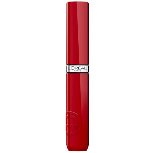 L&amp;acute;Or&amp;eacute;al Paris Infaillible Laque Resistance dugotrajni tekući ruž za usne daje hidrataciju i sjaj nijansa 420 Le Rouge Paris 4.3 ml Slike