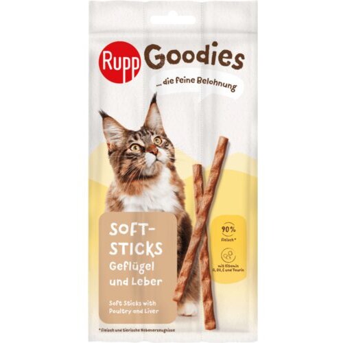 7Pets Rupp poslastica za mačke SoftSticks cat - Živina i jetra 3 komada Cene