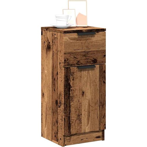  Komoda boja staro drvo 30 x 30 x 70 cm od konstruiranog drva Slike