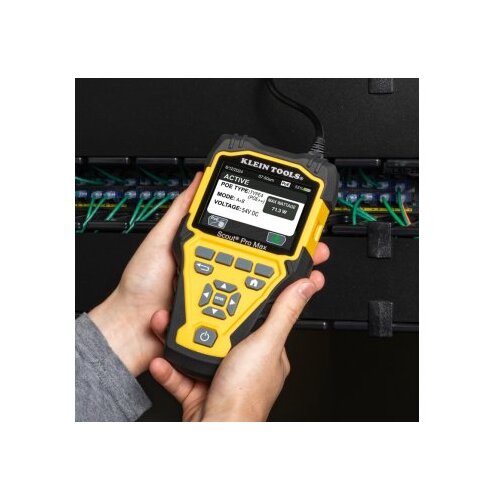 Klein TOOLS Scout Pro Max Tester mrežnih,tel&coax kablova do 610m,10Gbe Cene