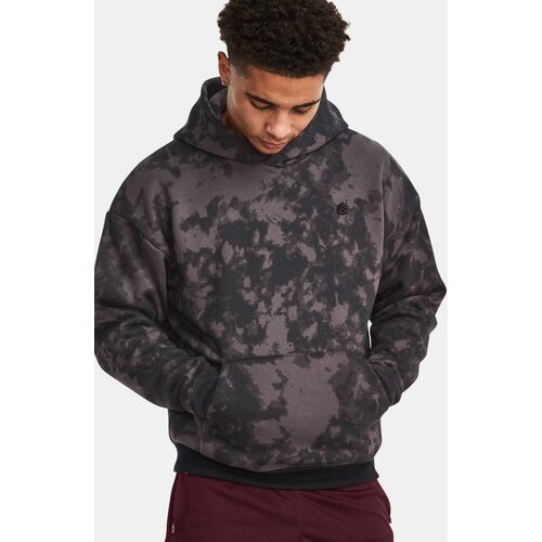 Under Armour Curry Acid Wash Hoodie-GRY - Men's Cene