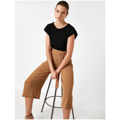 Koton Wide Leg Pants with Belt Slike