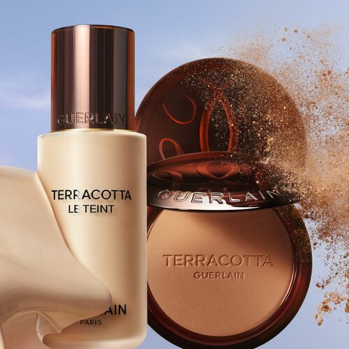 Guerlain Terracotta Original bronzer u kamenu zamjensko punjenje nijansa 01 Light Warm 8,5 g Slike