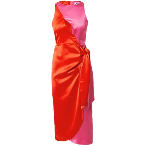 AMY LYNN Obleka 'Kendall' temno oranžna / roza