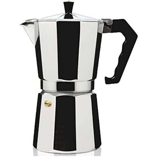  Talijanska Moka za Kavu Haeger S4700206 Aluminij Slike