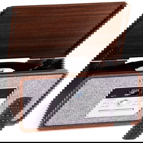 Auna Bella Ann, stereo sustav, gramofon, DAB+/UKW radio, USB, bluetooth Slike