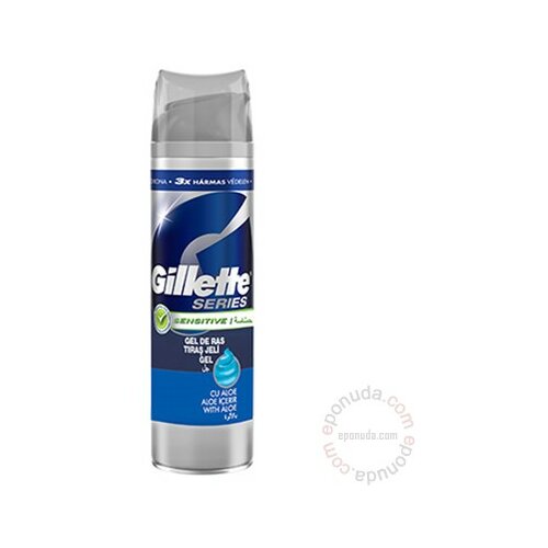 Gillette series sensitive gel za brijanje 200 ml 502243 Slike