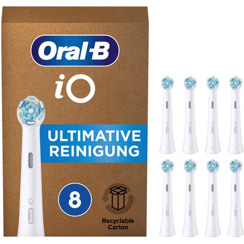 Oral-b zamjenske glave iO Ultimate 8 ci&scaron;cenje komada, bijele Cijene