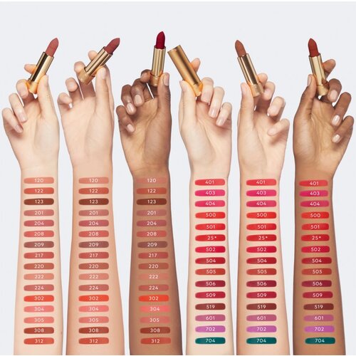 Gucci Beauty Rouge &amp;agrave; L&amp;egrave;vres Matte Lipstick matirajući ruž za usne nijansa 123 Auroral Amber 3.5 g Slike