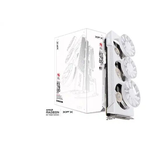 XFX graficka karta  quicksilver radeon rx 7800 xt 16GB magnetic air white 256 bit 3xDP/HDMI Cene