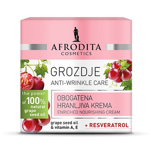 Afrodita Cosmetics grožđe obogaćena hranljiva krema 50ml Cene