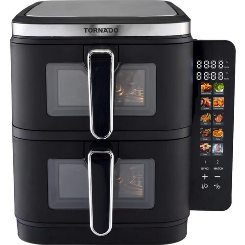 Tornado friteza na vrući zrak s dvije ko&scaron;are, 2&times;5,5 l (ukupno 11 l), 2&times;1400 W, 10 Cijene