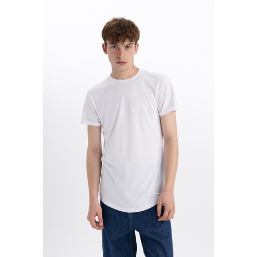 Defacto Long Muscle Fit Crew Neck T-Shirt Slike