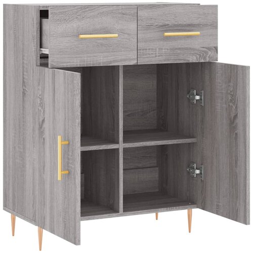 Komoda boja hrasta sonome 69,5 x 34 x 90 cm konstruirano drvo Slike