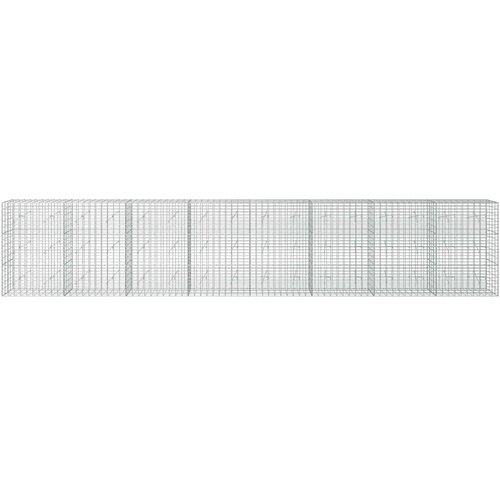  Gabion s žicom debljine 5 mm i mrežom 5x10 cm 800x20x150 cm - 20 cm 150 cm 800 x 230 cm Slike