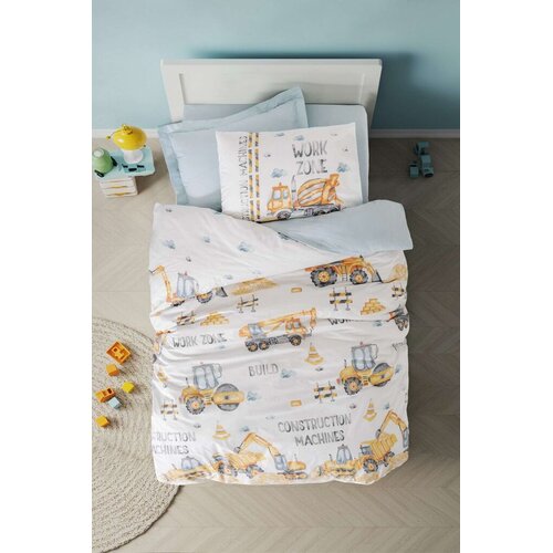L&amp;#039;essentiel Maison Set posteljina za decu Buildo, 160 x 220 cm, Plava Slike